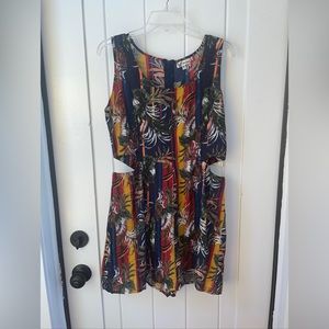 Palm Leaf Go Coco Romper Size XL